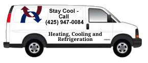 heating contractor service van